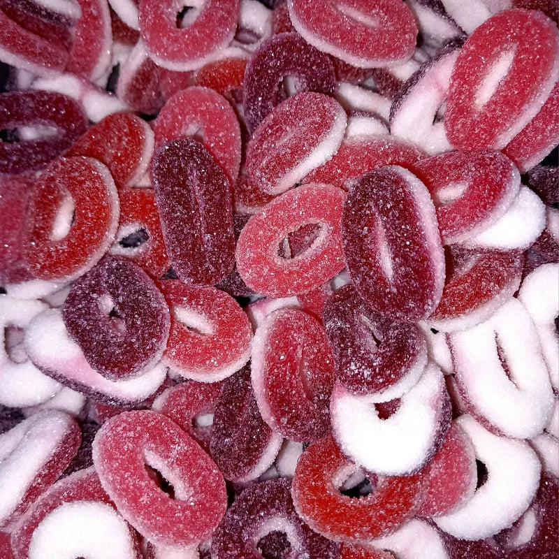 Bonbon Anneaux Fruits Rouges Acidulés Trolli- lesbonbonsdesid.fr