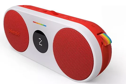 Enceinte Bluetooth Polaroid P2 coloris Rouge