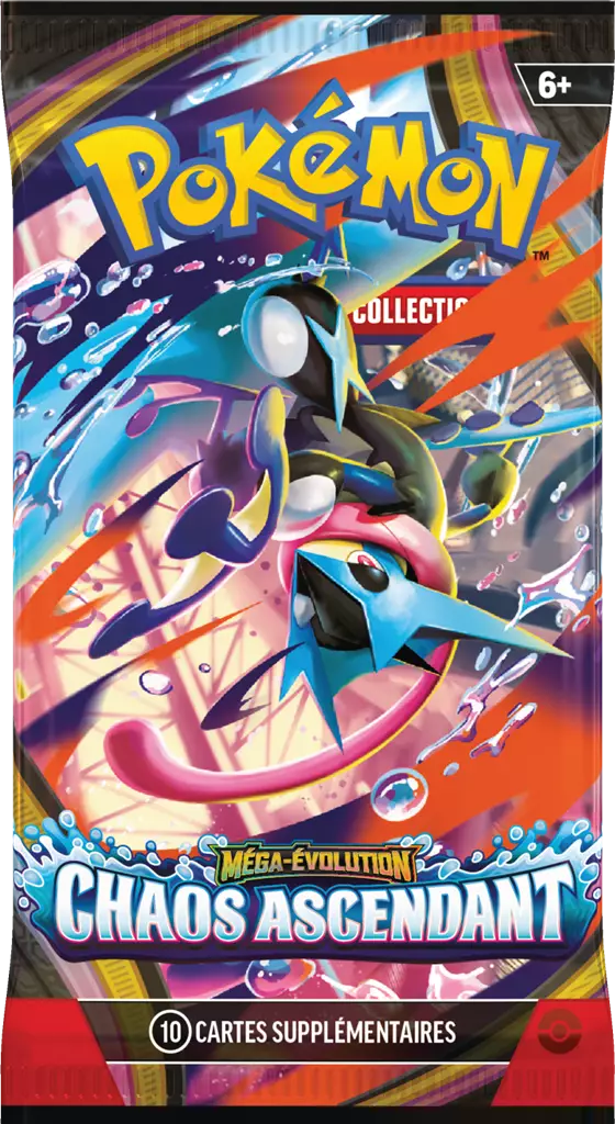 Booster Pokémon Méga-Évolution Chaos Ascendant ME04 version française scellé – lesbonbonsdesid.fr
