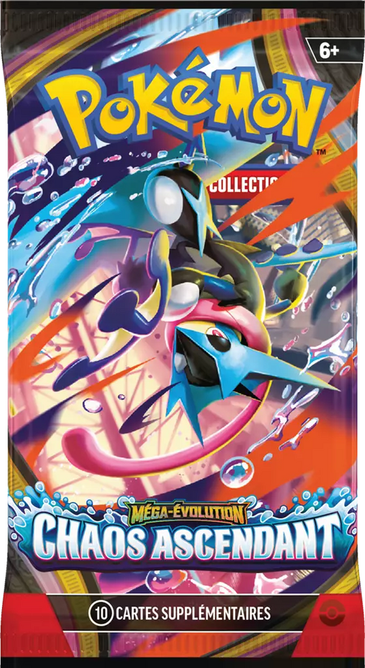 Booster Pokémon Méga-Évolution Chaos Ascendant ME04 version française scellé – lesbonbonsdesid.fr