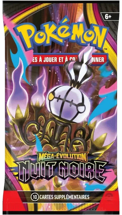 Booster Pokémon Méga-Évolution Nuit Noire ME05 version française scellé, exemplaire 4 sur 4