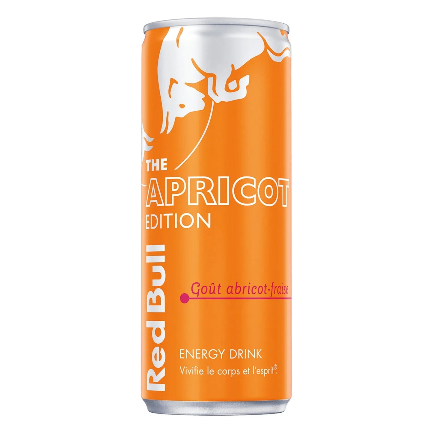 Canette Red Bull Abricot Fraise 250ml – Boisson énergisante – lesbonbonsdesid.fr