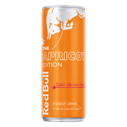 Canette-Red-Bull-Abricot-Fraise-250ml-boisson-energisante- Lesbonbonsdesid.fr