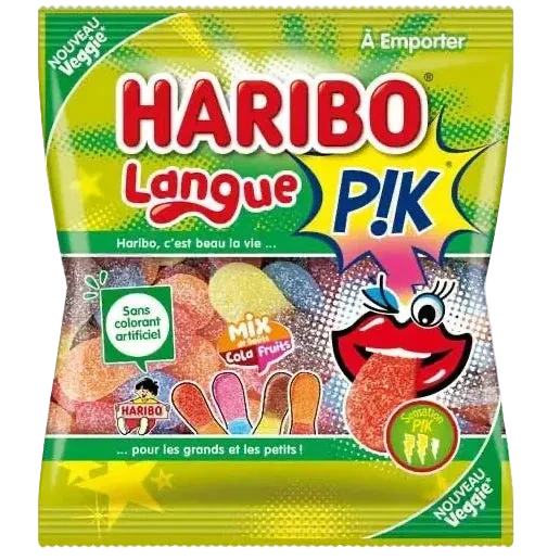Pack HARIBO Langue Pik x5