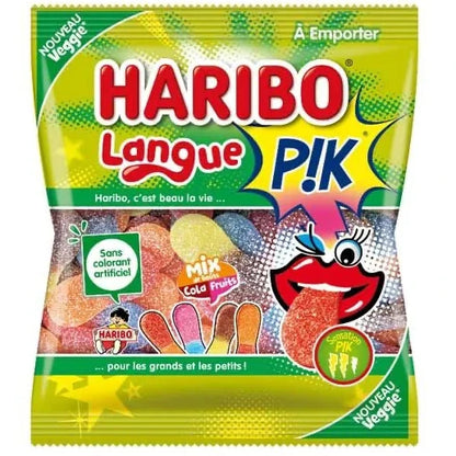 Sachet bonbon Haribo Langue Pik 100g-lesbonbonsdesid.fr