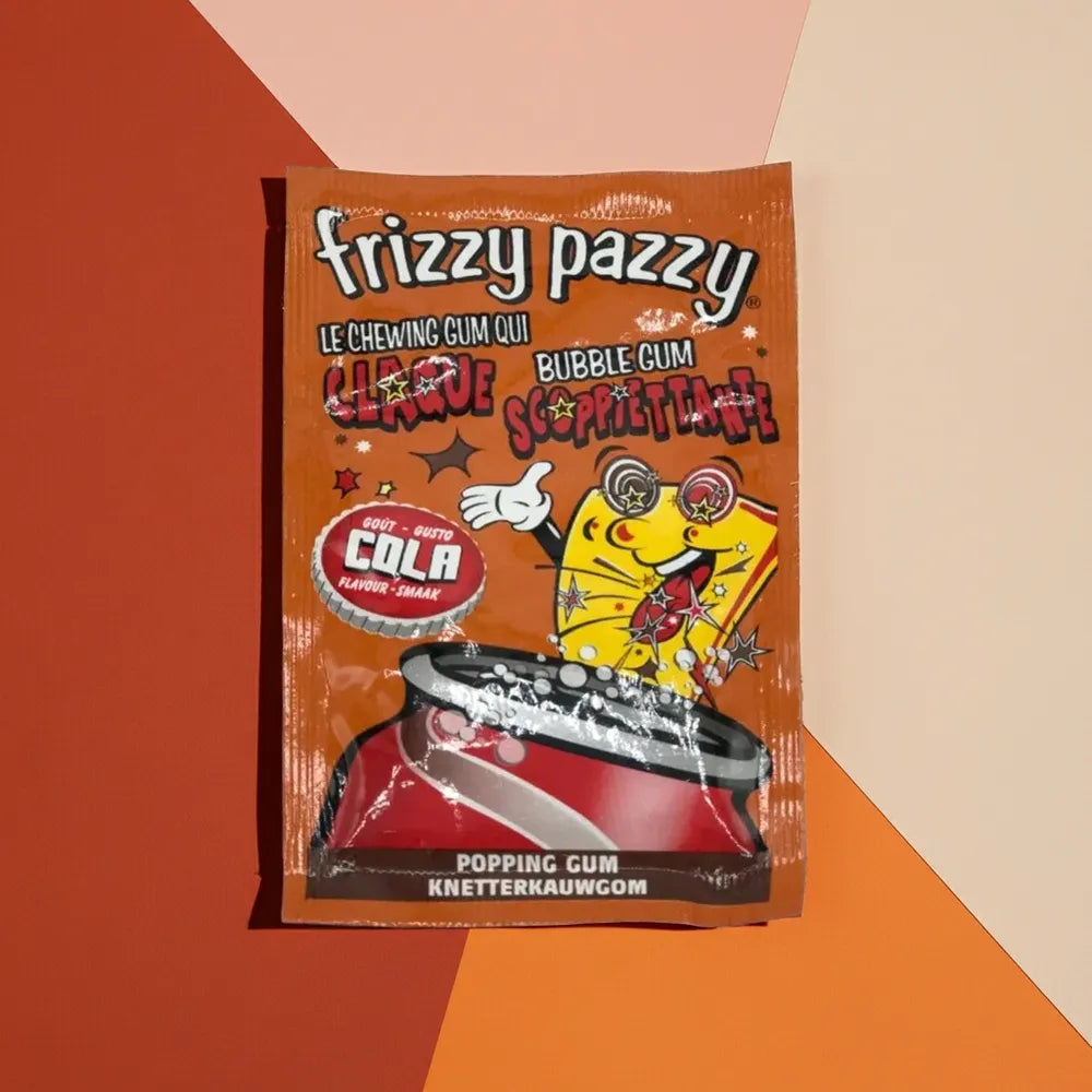 BRABO FRANCE Frizzy Pazzy Cola – Bonbons pétillants sachet – lesbonbonsdesid.fr