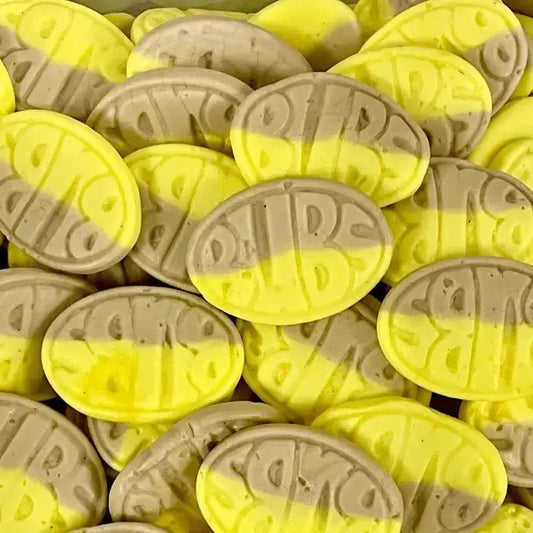 BUBS Banane Ovale bonbons suedois
