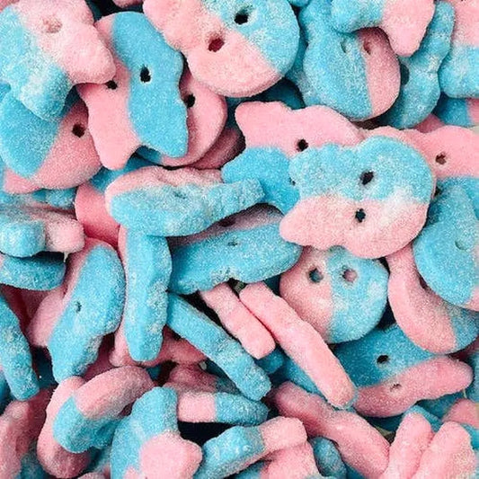 BUBS Mousse Crânes Étourdis – Bonbons mousse suédois vrac – lesbonbonsdesid.fr