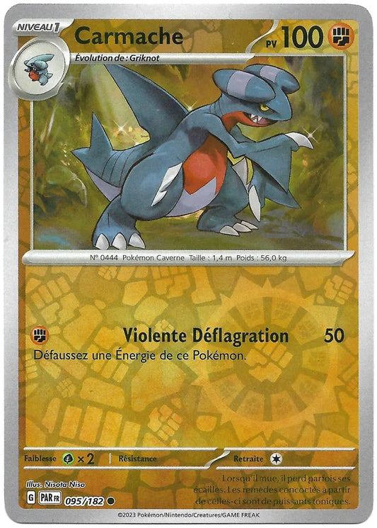 Pokémon Carmache — Reverse Holo — FR