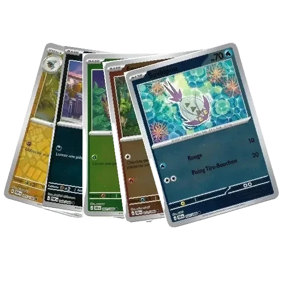 Pack Reverse Holo 10 cartes Pokémon FR avec 2 Reverse Holo garanties – lesbonbonsdesid.fr