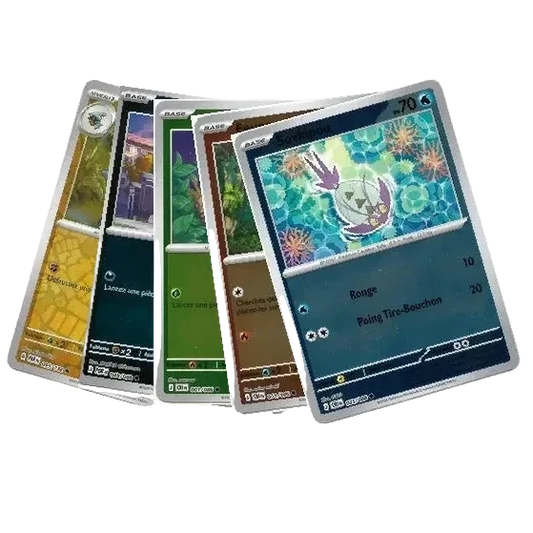 Pack Reverse Holo 10 cartes Pokémon FR avec 2 Reverse Holo garanties – lesbonbonsdesid.fr