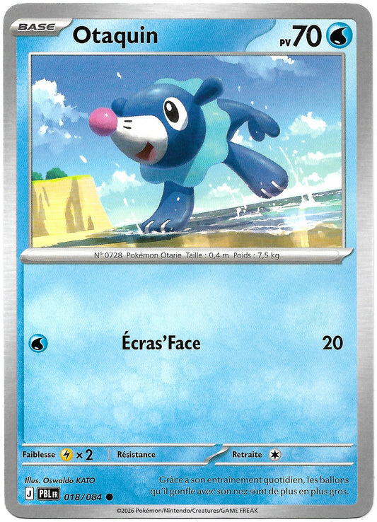 Carte Pokémon Otaquin n°18/84, extension Méga-Évolution Nuit Noire, version française