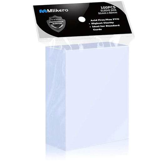 Sleeves de protection cartes Mlikero lot de 100 – lesbonbonsdesid.fr